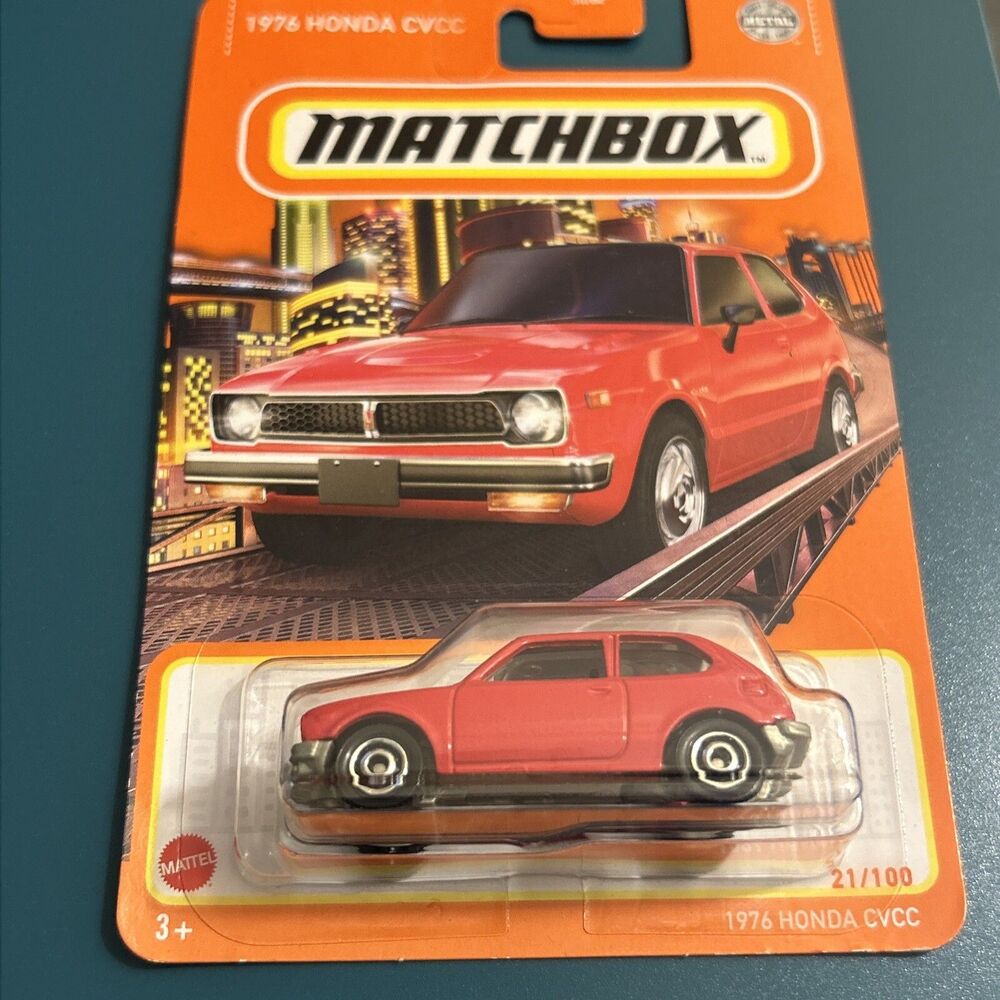 Matchbox Diecast 1976 Honda CVCC 1/64 - New